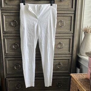 Eileen Fisher White Trousers